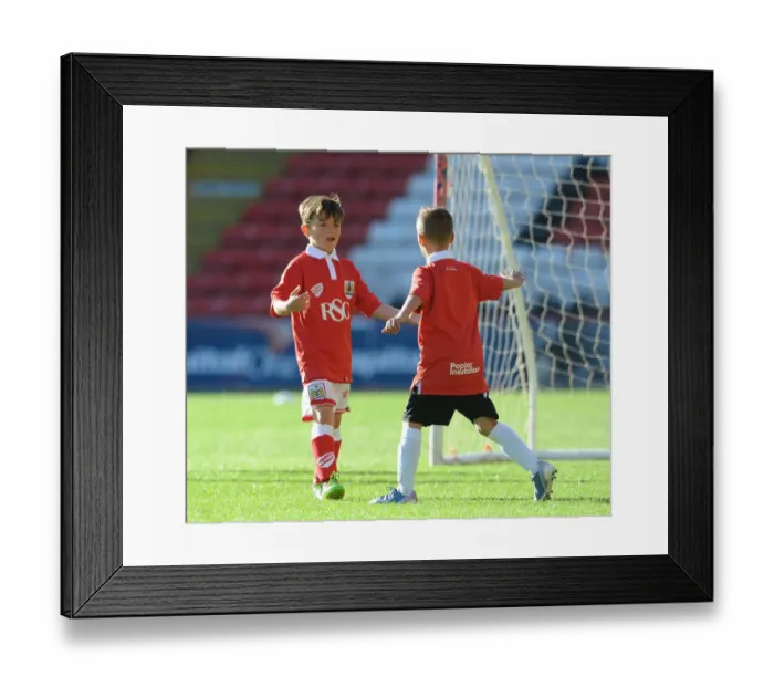 Framed Print : Bristol City Academy Training at Ashton Gate Stadium, May 2015 Framed Print : Bristol City Academy Training at Ashton Gate Stadium, May 2015