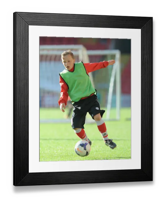 Framed Print : Bristol City Football Club: Training at Ashton Gate Stadium - May 2015