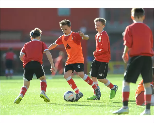 Bristol City Academy Training at Ashton Gate Stadium (May 2015)