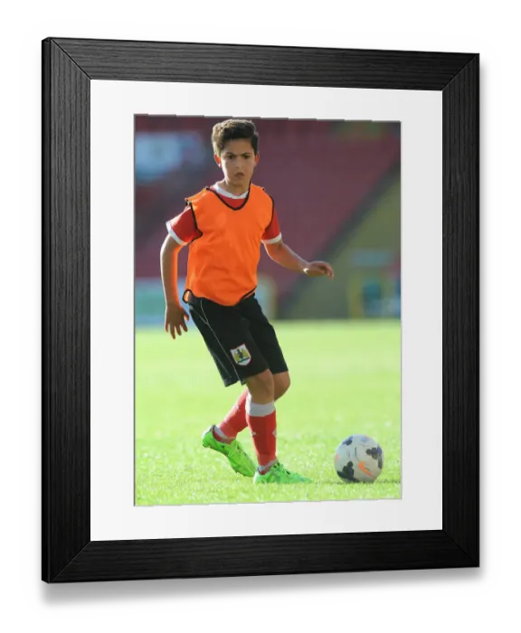 Framed Print : Bristol City Academy Training at Ashton Gate Stadium, May 2015 Framed Print : Bristol City Academy Training at Ashton Gate Stadium, May 2015
