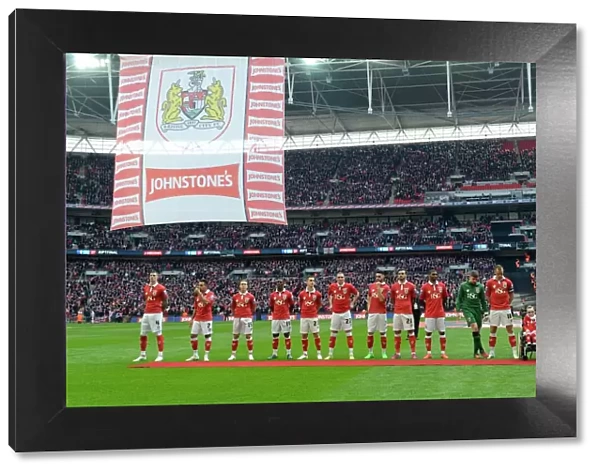 Bristol City Football Club at the Johnstone's Paint Trophy Final, Wembley Stadium (vs Walsall), 2015