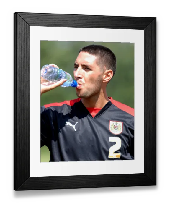 Framed Print : Bristol City First Team: 08-09 Pre-Season Training Framed Print : Bristol City First Team: 08-09 Pre-Season Training