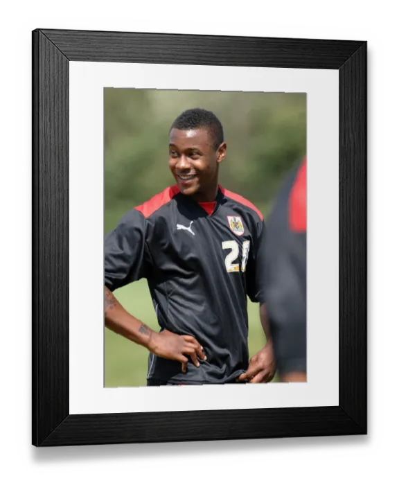 Framed Print : Bristol City First Team: Pre-Season Training 08-09 - Gearing Up for the New Season Framed Print : Bristol City First Team: Pre-Season Training 08-09 - Gearing Up for the New Season