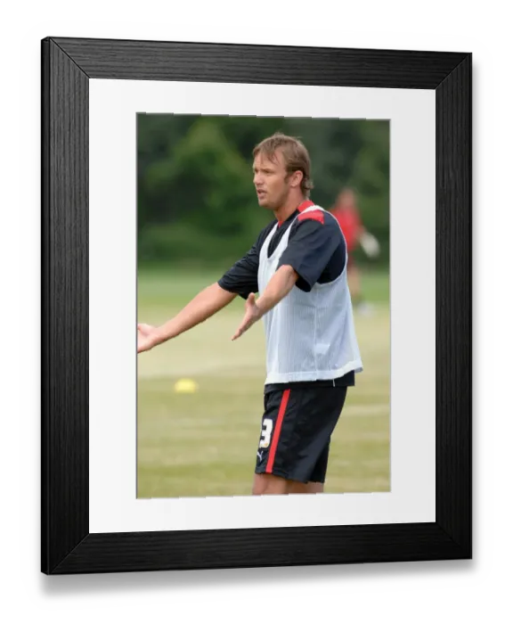 Framed Print : Gearing Up for Season Eight-Nine: Pre-Season Training with Bristol City First Team