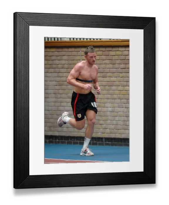 Framed Print : Bristol City First Team: Pre-Season Training 08-09 - Gearing Up for the New Season Framed Print : Bristol City First Team: Pre-Season Training 08-09 - Gearing Up for the New Season
