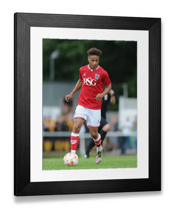 Framed Print : Bobby Reid in Action: Bristol City FC's Pre-Season Star at Brislington Stadium, 2015 Framed Print : Bobby Reid in Action: Bristol City FC's Pre-Season Star at Brislington Stadium, 2015