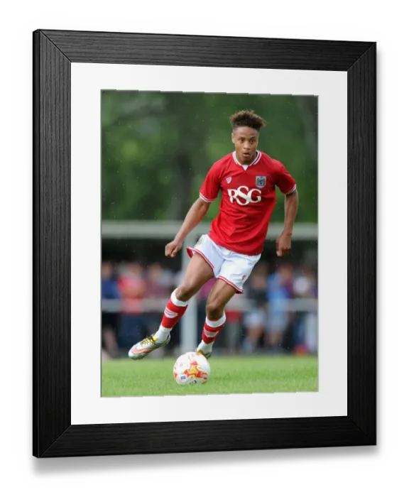 Framed Print : Bobby Reid's Electric Pre-Season Performance for Bristol City FC, 2015