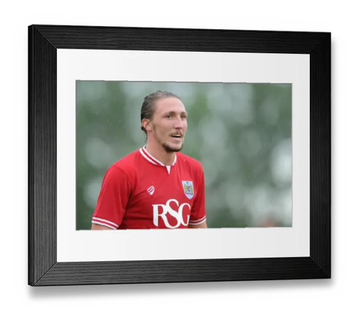 Framed Print : Bristol City FC: Luke Ayling Training at Brislington Stadium, 2015 Framed Print : Bristol City FC: Luke Ayling Training at Brislington Stadium, 2015