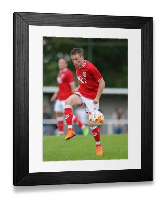 Framed Print : Bristol City Preseason Community Match 050715