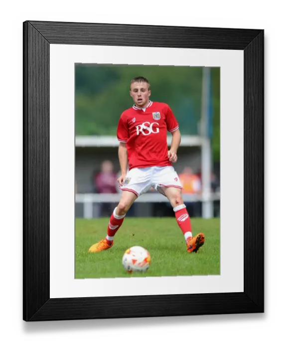 Framed Print : Bristol City FC: Joe Morrell in Action at Pre-Season Friendly, 2015