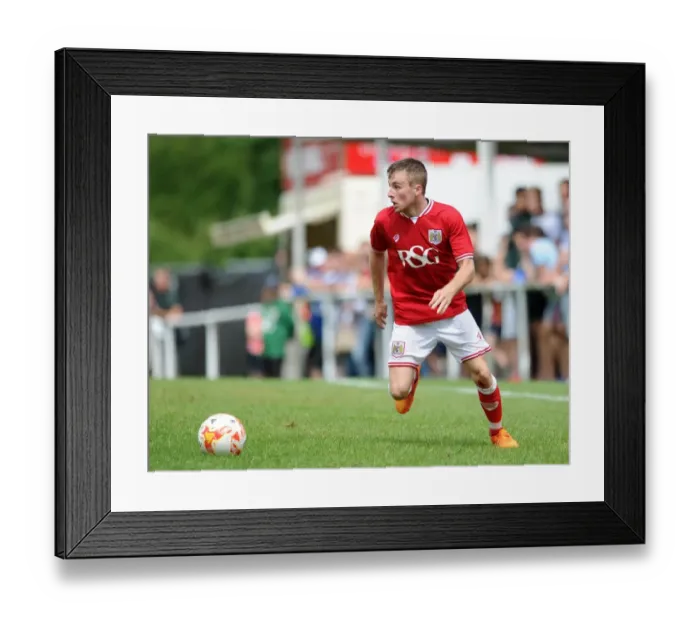 Framed Print : Joe Morrell in Action: Pre-Season Friendly, 2015 - Bristol City Football Club Framed Print : Joe Morrell in Action: Pre-Season Friendly, 2015 - Bristol City Football Club