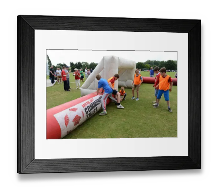 Framed Print : Bristol City FC: Pre-Season Community Match at Brislington Stadium (July 2015) Framed Print : Bristol City FC: Pre-Season Community Match at Brislington Stadium (July 2015)