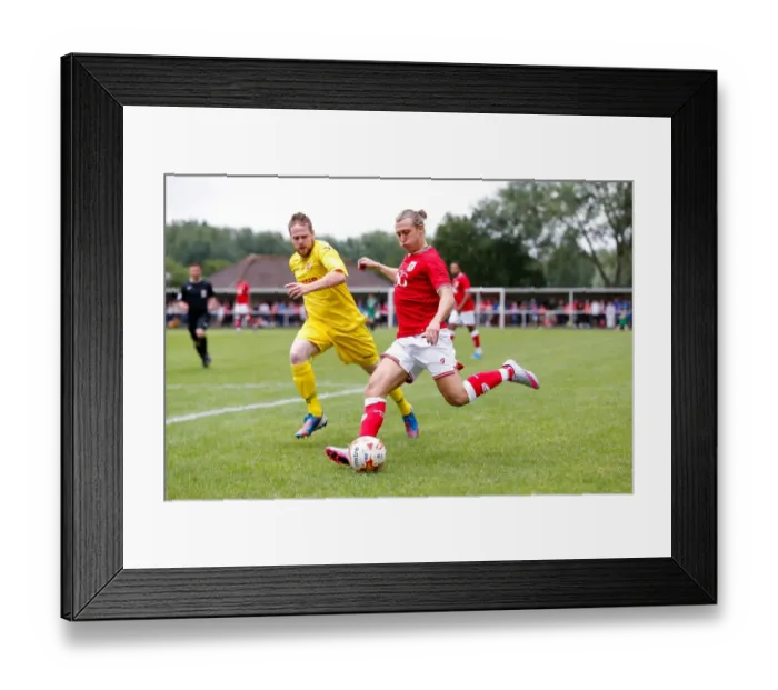 Framed Print : Bristol City's Luke Freeman Shines in Pre-Season Community Match