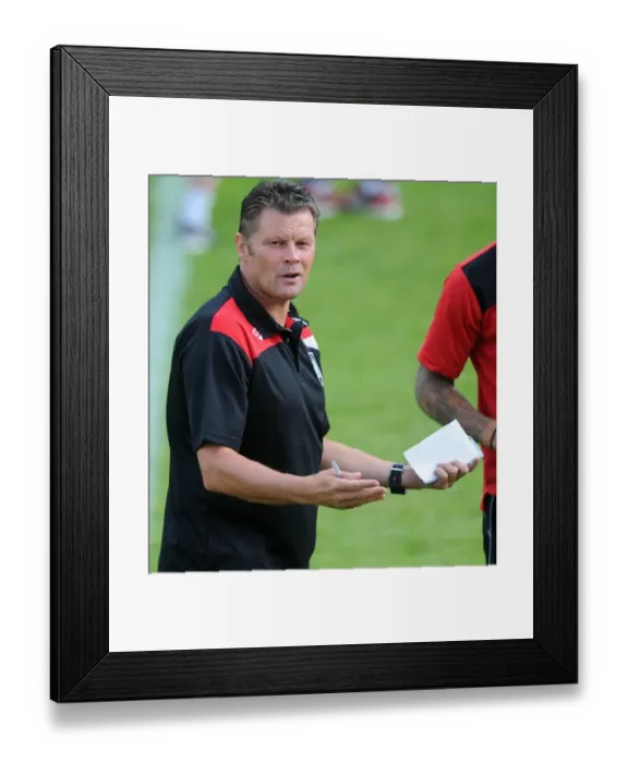 Framed Print : Steve Cotterill Leads Bristol City in Pre-Season Friendly at Twerton Park against Bath City, July 2015 Framed Print : Steve Cotterill Leads Bristol City in Pre-Season Friendly at Twerton Park against Bath City, July 2015