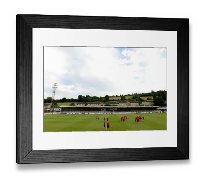 Framed Print : Bristol City at Twerton Park: Pre-Season Friendly Against Bath City Framed Print : Bristol City at Twerton Park: Pre-Season Friendly Against Bath City