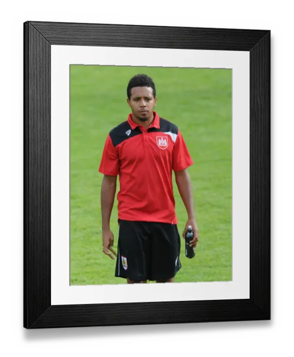 Framed Print : Korey Smith in Action: Bristol City vs. Bath City at Twerton Park, 2015 Framed Print : Korey Smith in Action: Bristol City vs. Bath City at Twerton Park, 2015