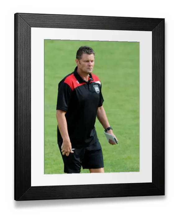 Framed Print : Steve Cotterill Leads Bristol City in Pre-Season Friendly (2015) Framed Print : Steve Cotterill Leads Bristol City in Pre-Season Friendly (2015)