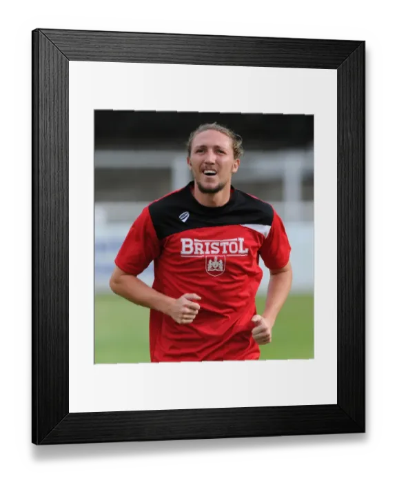 Framed Print : Luke Ayling of Bristol City in Action against Bath City at Twerton Park (2015) Framed Print : Luke Ayling of Bristol City in Action against Bath City at Twerton Park (2015)