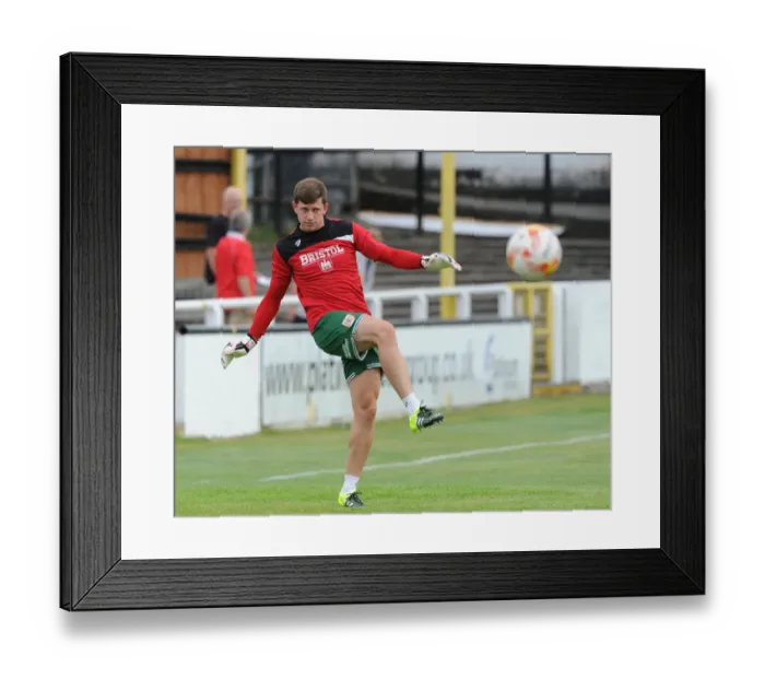 Framed Print : Top Saves: Frank Fielding's Unforgettable Performance for Bristol City vs. Bath City (2015)