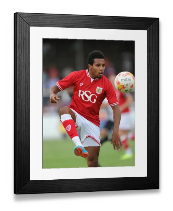 Framed Print : Korey Smith in Action: Bristol City vs Bath City, 2015 - Pre-Season Friendly Framed Print : Korey Smith in Action: Bristol City vs Bath City, 2015 - Pre-Season Friendly
