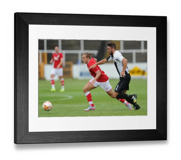 Framed Print : Bristol City's Luke Freeman Chased Down by Frankie Artus of Bath City - Pre-Season Friendly, 2015 Framed Print : Bristol City's Luke Freeman Chased Down by Frankie Artus of Bath City - Pre-Season Friendly, 2015