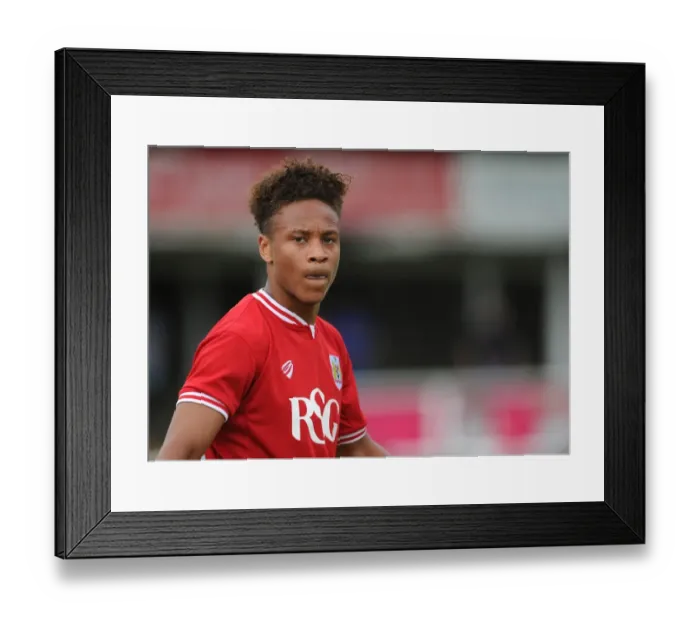 Framed Print : Bobby Reid of Bristol City - Photo mandatory by-line: Dougie Allward / JMP -10 / 07 / 2015 - SPORT - Football - Bath