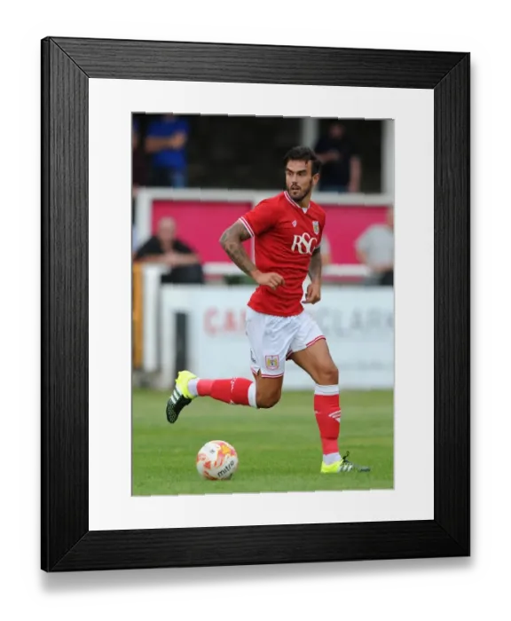 Framed Print : Marlon Pack in Action: Bristol City vs. Bath City, 2015 - Pre-Season Friendly at Twerton Park Framed Print : Marlon Pack in Action: Bristol City vs. Bath City, 2015 - Pre-Season Friendly at Twerton Park