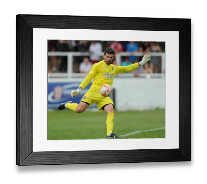 Framed Print : Bristol City vs Bath City: Clash at Twerton Park, 2015 Framed Print : Bristol City vs Bath City: Clash at Twerton Park, 2015