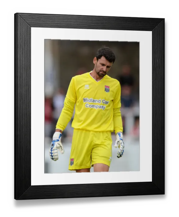 Framed Print : Bristol City vs Bath City: The Intense Rivalry at Twerton Park, 2015
