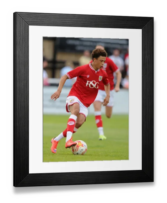 Framed Print : Ash Harper in Action: Bristol City vs. Bath City, Pre-Season Friendly 2015 Framed Print : Ash Harper in Action: Bristol City vs. Bath City, Pre-Season Friendly 2015