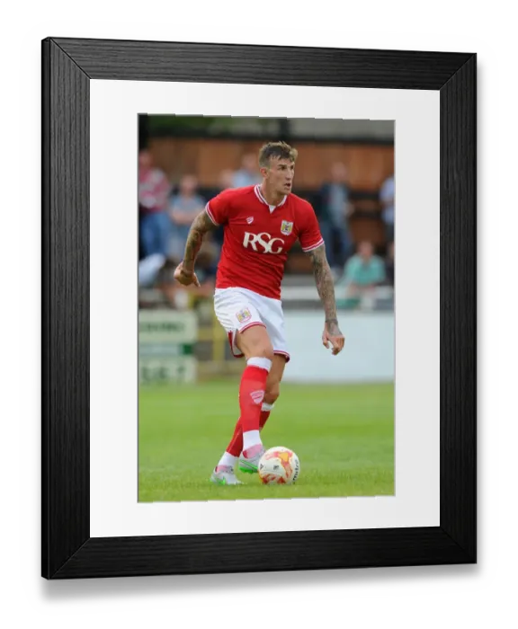 Framed Print : Aden Flint in Action: Bristol City vs Bath City, 2015 Pre-Season Friendly Framed Print : Aden Flint in Action: Bristol City vs Bath City, 2015 Pre-Season Friendly