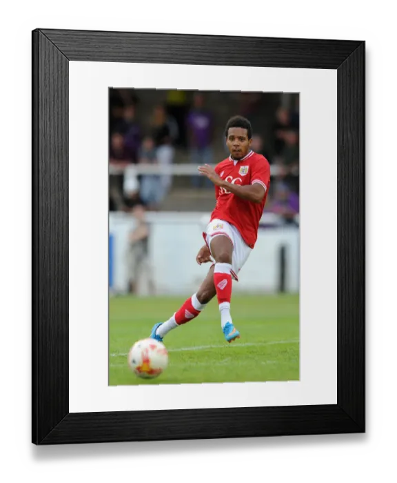 Framed Print : Korey Smith in Action: Bristol City vs Bath City, Pre-Season Friendly, 2015 Framed Print : Korey Smith in Action: Bristol City vs Bath City, Pre-Season Friendly, 2015