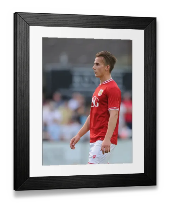 Framed Print : Joe Bryan in Action: Bristol City vs Bath City Pre-Season Friendly (2015) Framed Print : Joe Bryan in Action: Bristol City vs Bath City Pre-Season Friendly (2015)