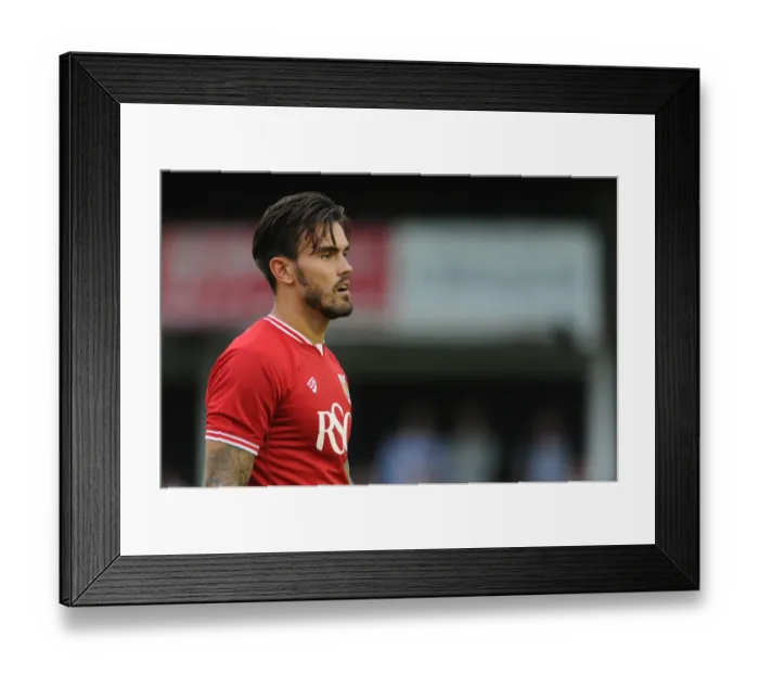 Framed Print : Marlon Pack in Action: Bristol City's Pre-Season Victory over Bath City at Twerton Park, 2015 Framed Print : Marlon Pack in Action: Bristol City's Pre-Season Victory over Bath City at Twerton Park, 2015
