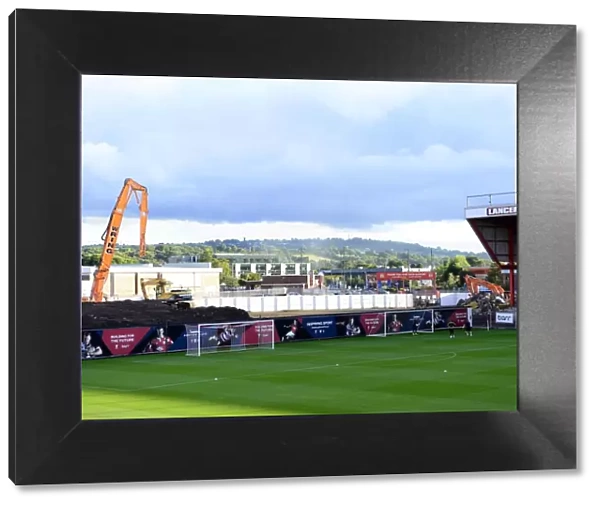 Bristol City's South Stand Development: Transforming Ashton Gate Ahead of Football Match vs Leyton Orient (August 2014)