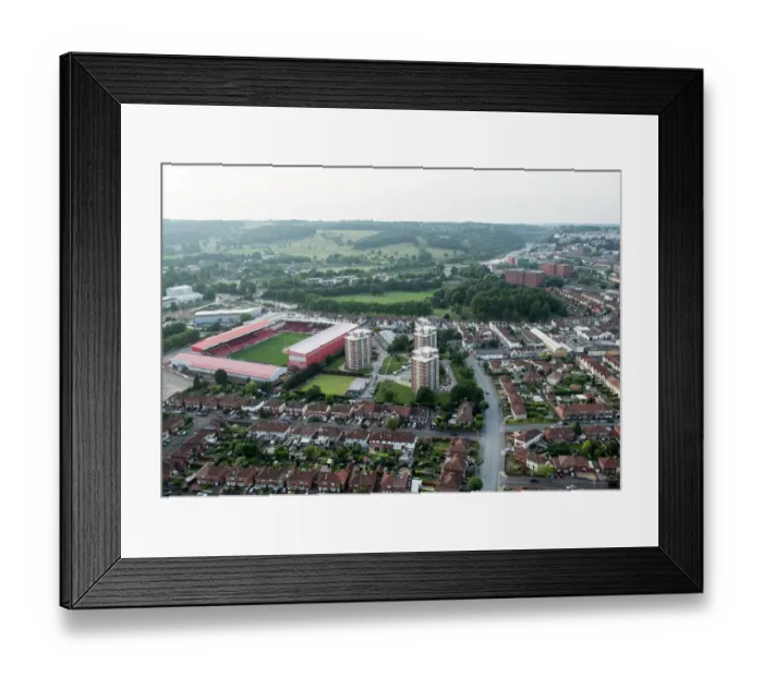 Framed Print : A General View of Ashton Gate