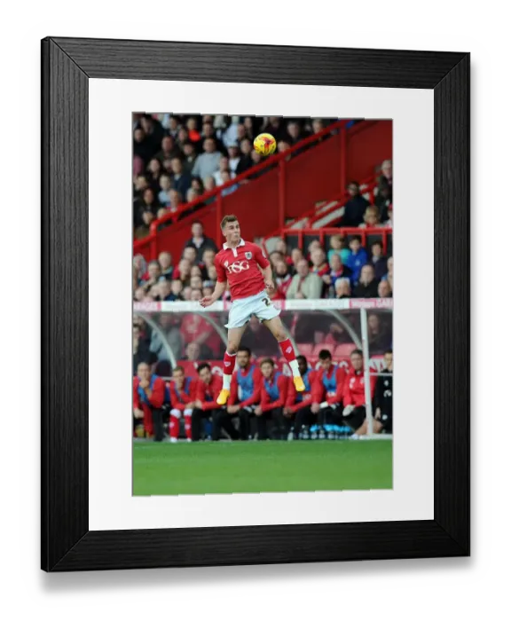 Framed Print : Bristol City vs Oldham Athletic: Joe Bryan in Action at Ashton Gate, November 2014 Framed Print : Bristol City vs Oldham Athletic: Joe Bryan in Action at Ashton Gate, November 2014