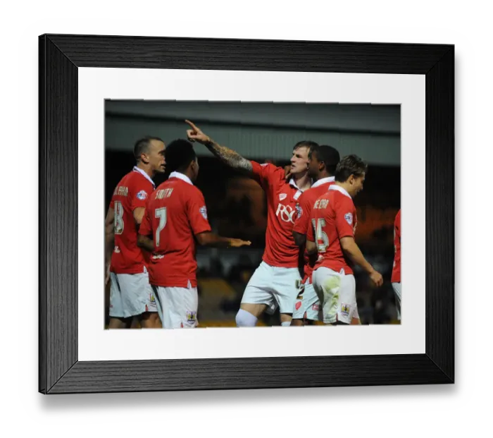 Framed Print : Port Vale v Bristol City 160914 Framed Print : Port Vale v Bristol City 160914