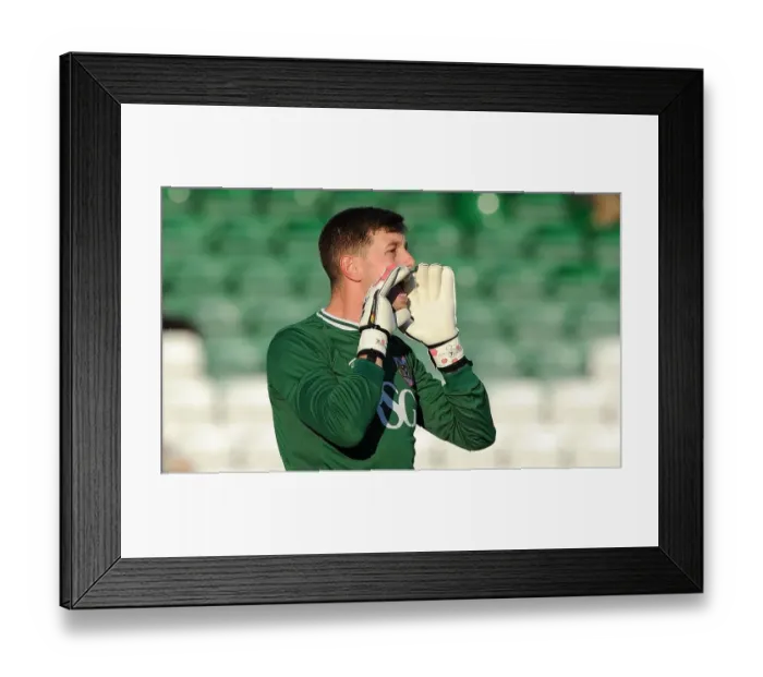 Framed Print : Frank Fielding of Bristol City in Action at Huish Park, 2015