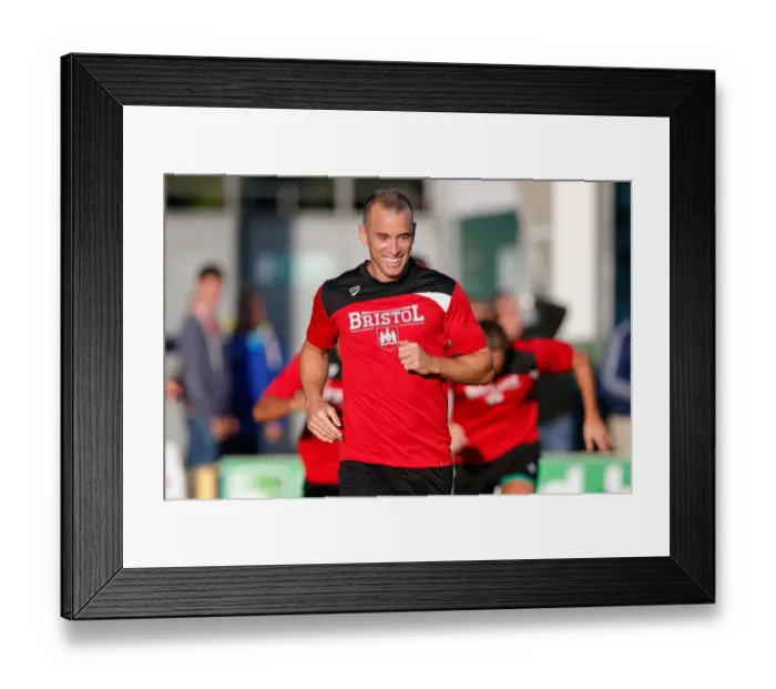 Framed Print : Aaron Wilbraham of Bristol City in Action at Huish Park Stadium against Yeovil Town (July 2015) Framed Print : Aaron Wilbraham of Bristol City in Action at Huish Park Stadium against Yeovil Town (July 2015)