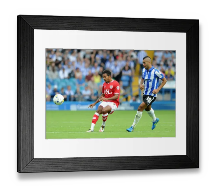 Framed Print : Korey Smith of Bristol City in Action Against Sheffield Wednesday, Sky Bet Championship, August 8, 2015 Framed Print : Korey Smith of Bristol City in Action Against Sheffield Wednesday, Sky Bet Championship, August 8, 2015