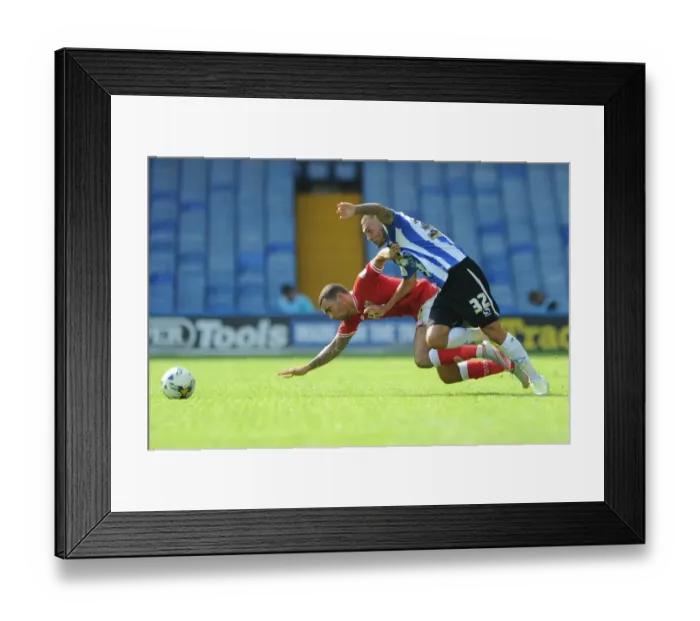 Framed Print : Ryan Fredericks vs Jack Hunt Clash: Sheffield Wednesday vs Bristol City Championship Showdown, August 2015 Framed Print : Ryan Fredericks vs Jack Hunt Clash: Sheffield Wednesday vs Bristol City Championship Showdown, August 2015