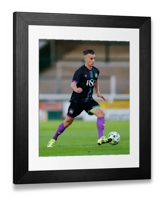 Framed Print : Bristol City's Joe Bryan in Action during Pre-Season Friendly against Yeovil Town, 2015