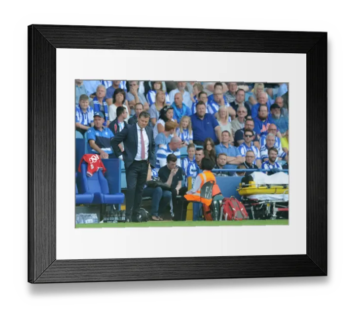 Framed Print : Steve Cotterill at the Helm: Bristol City's Championship Debut at Hillsborough (August 8, 2015) Framed Print : Steve Cotterill at the Helm: Bristol City's Championship Debut at Hillsborough (August 8, 2015)