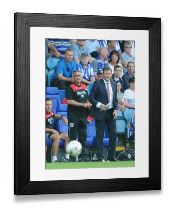Framed Print : Sky Bet Championship Showdown: Sheffield Wednesday vs. Bristol City at Hillsborough Stadium (August 8, 2015)