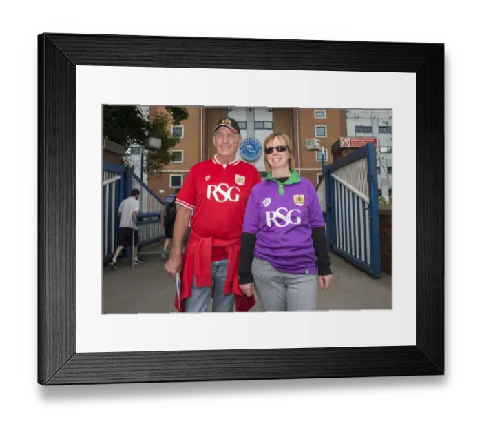 Framed Print : Bristol City Fans Gather Outside Hillsborough Stadium Ahead of Sheffield Wednesday Match, Sky Bet Championship (August 2015) Framed Print : Bristol City Fans Gather Outside Hillsborough Stadium Ahead of Sheffield Wednesday Match, Sky Bet Championship (August 2015)