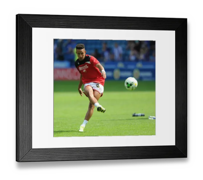 Framed Print : Callum Robinson in Action: Bristol City vs. Sheffield Wednesday, Sky Bet Championship (August 2015)