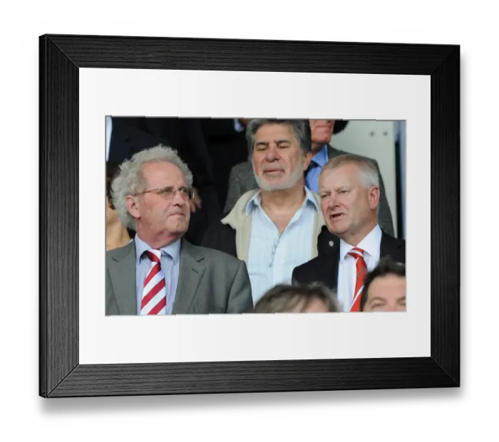 Framed Print : Bristol City FC: Keith Dawe and Steve Lansdown at Sheffield Wednesday Match, August 2015 Framed Print : Bristol City FC: Keith Dawe and Steve Lansdown at Sheffield Wednesday Match, August 2015