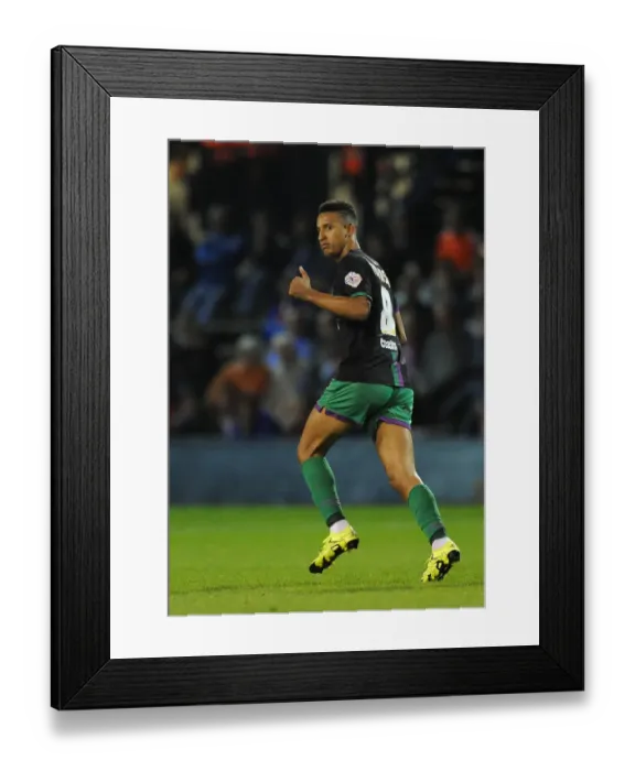 Framed Print : Callum Robinson's Thrilling Goal: 3-1 for Bristol City vs. Luton Town, 2015 Framed Print : Callum Robinson's Thrilling Goal: 3-1 for Bristol City vs. Luton Town, 2015
