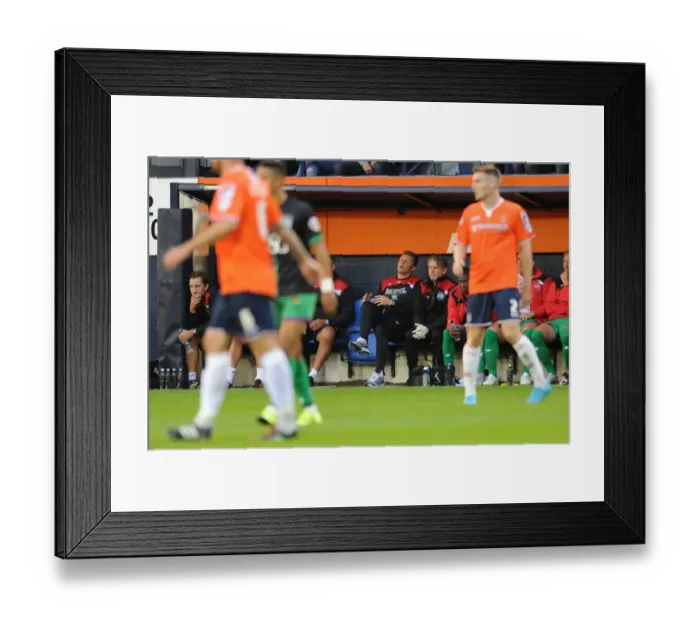 Framed Print : Steve Cotterill: Dejected Bristol City Manager After Luton Town Defeat (11-08-2015) Framed Print : Steve Cotterill: Dejected Bristol City Manager After Luton Town Defeat (11-08-2015)